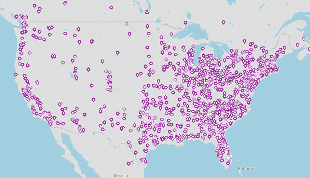 planet fitness locations