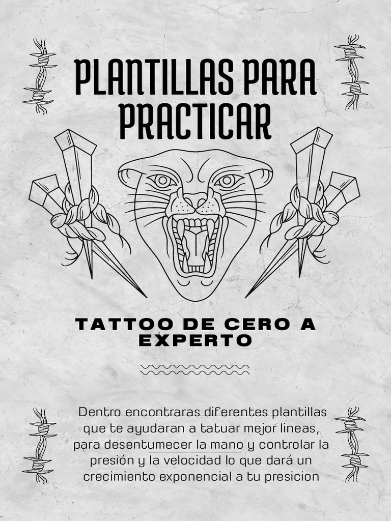 plantillas para practicar tatuajes