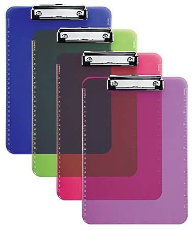 plastic clipboards