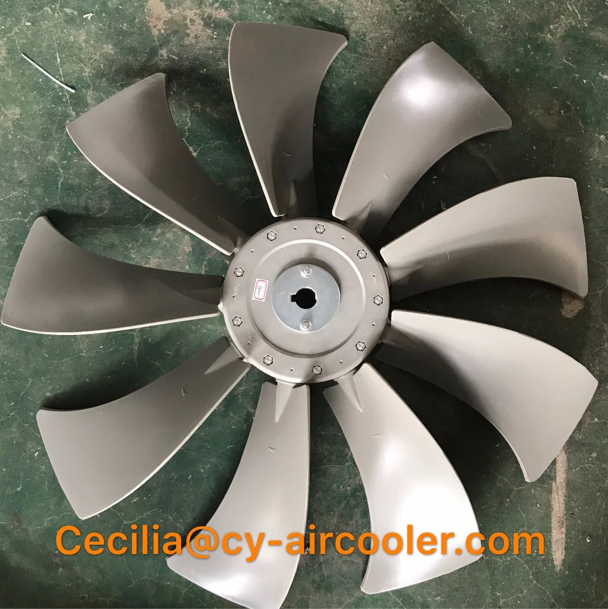 plastic cooler fan blade