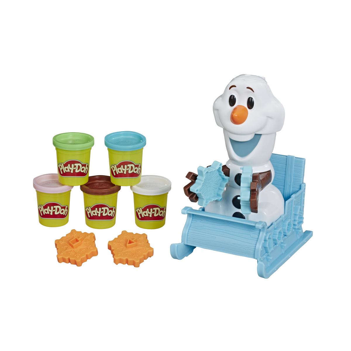 play doh frozen olaf