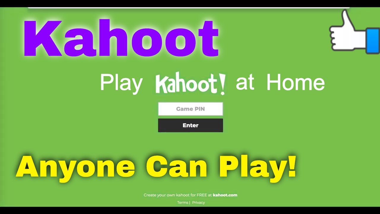 play kahoot