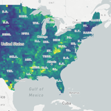 plotly map