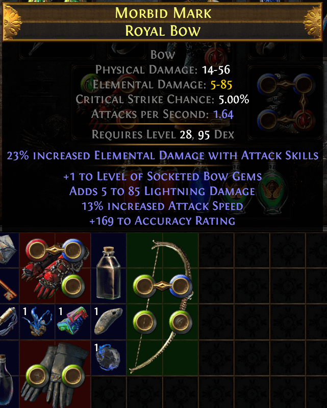 poe royal bow