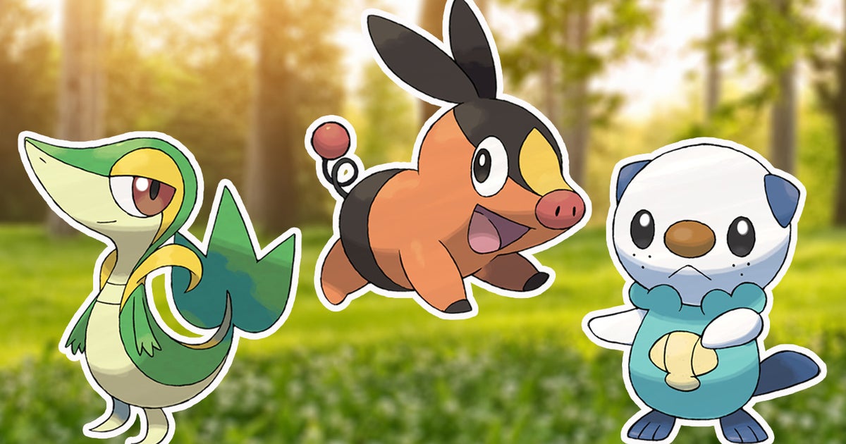 pokemon 5th gen starters