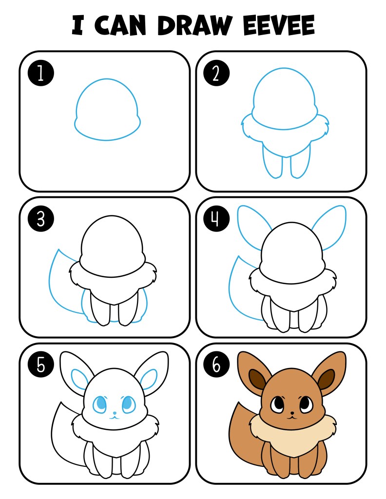 pokemon step by step