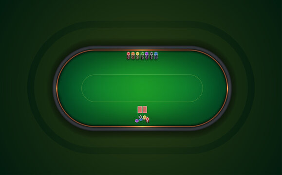 poker table vector