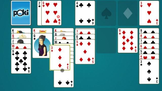 poki klondike solitaire