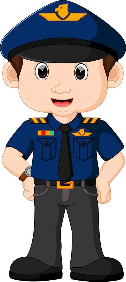 police man cartoon images