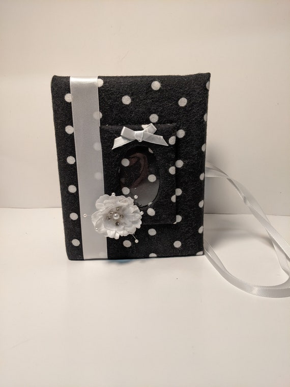 polka dot photo album