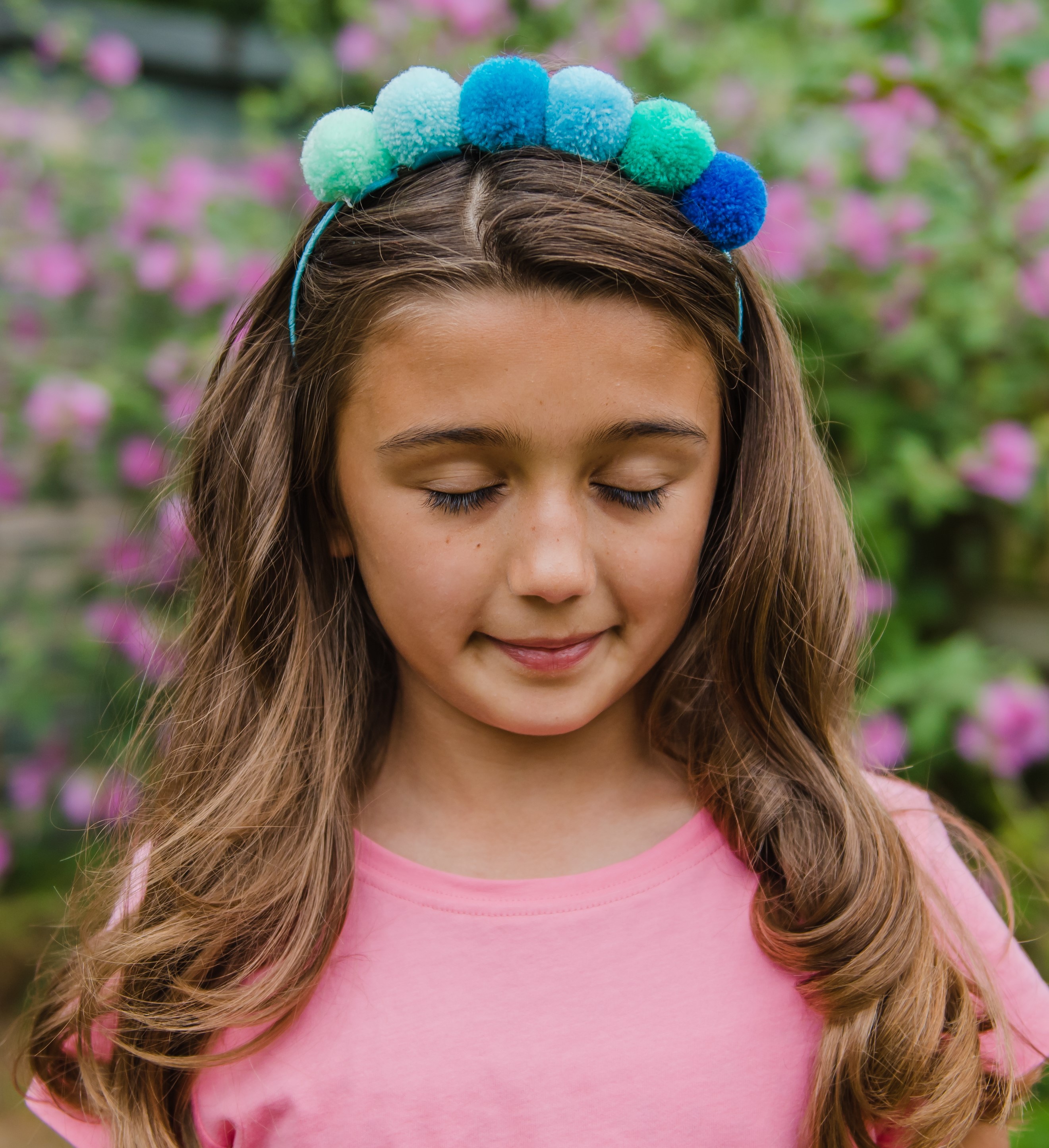 pom pom hair band