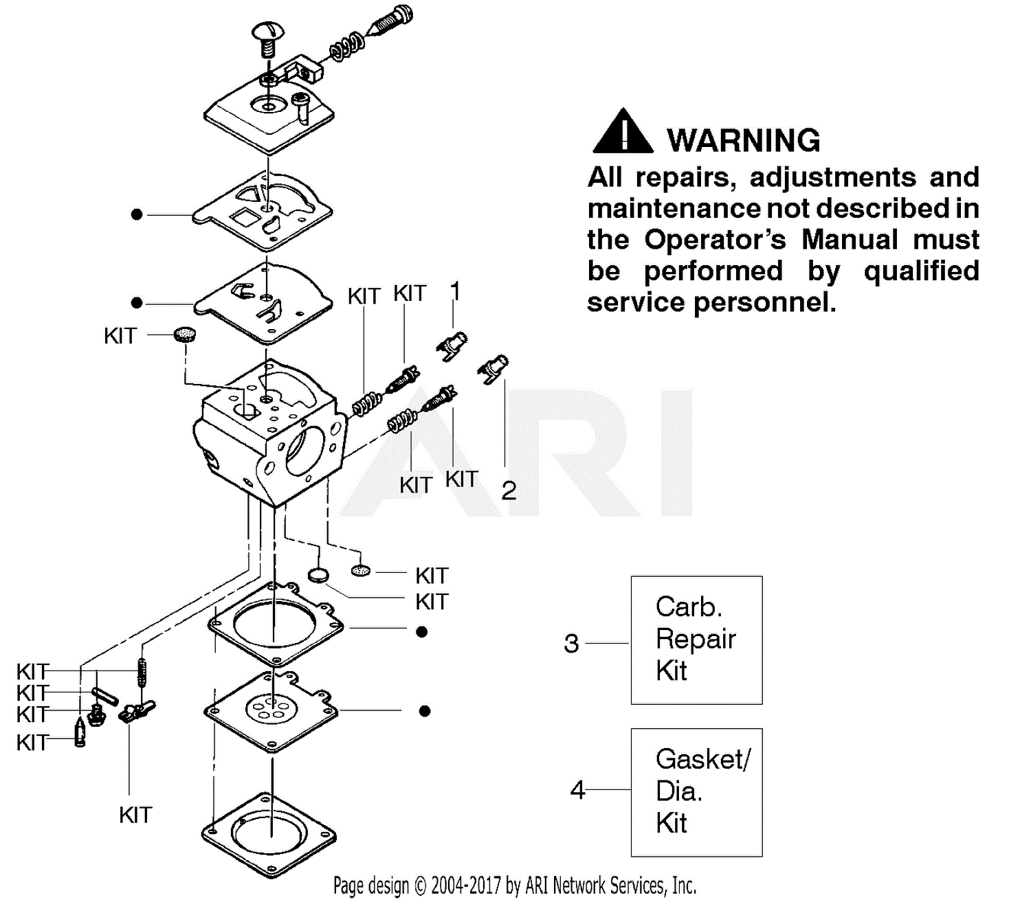 poulan chainsaw carb adjustment