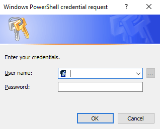 powershell credential get credential