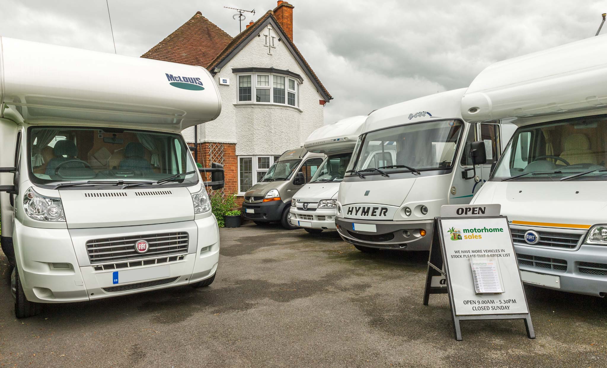 preloved used motorhomes for sale near me