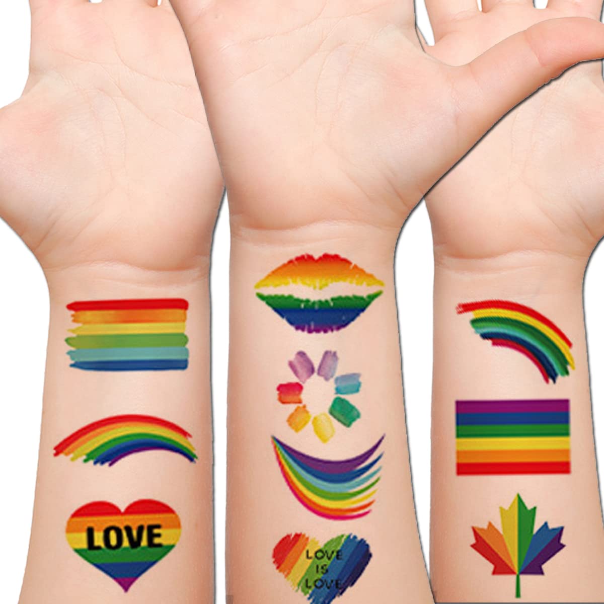 pride temporary tattoos