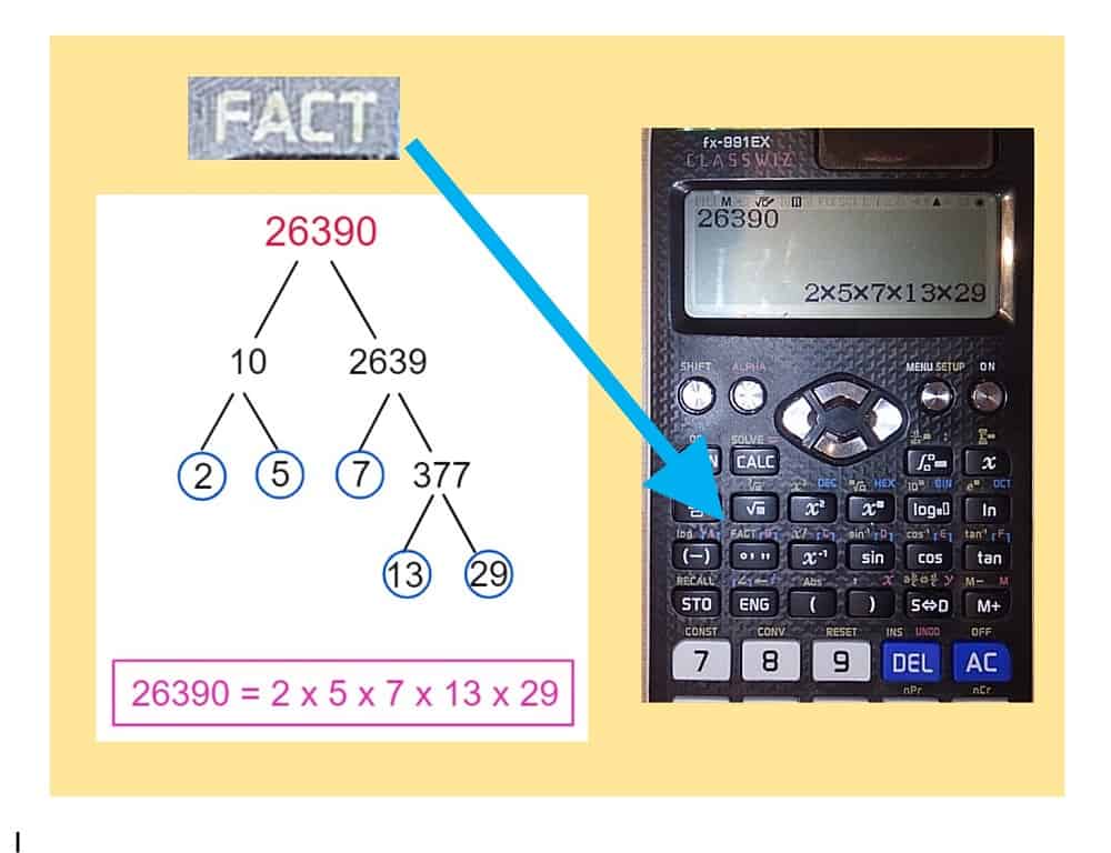 prime number factorization calculator