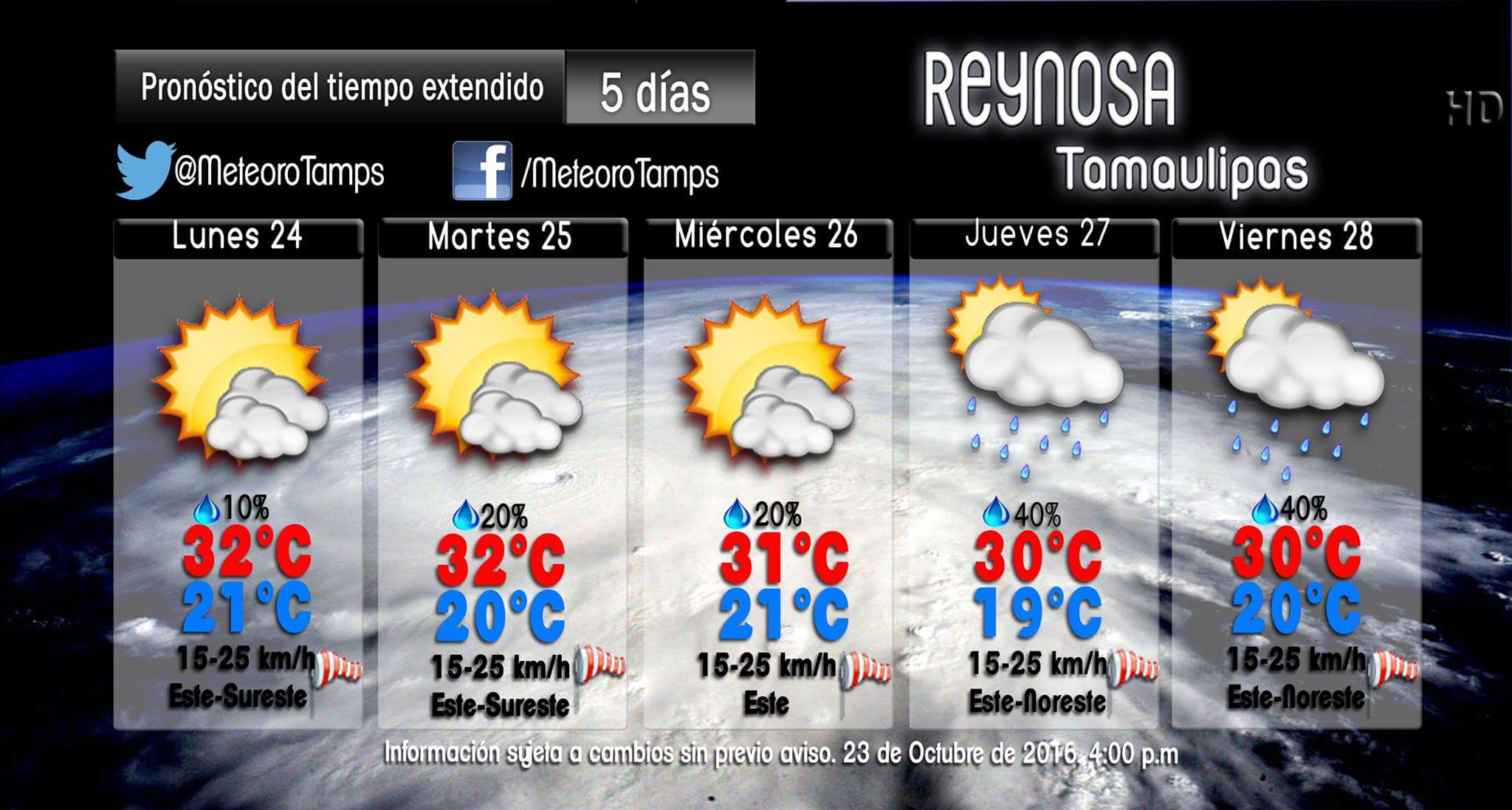 pronóstico en reynosa tamaulipas