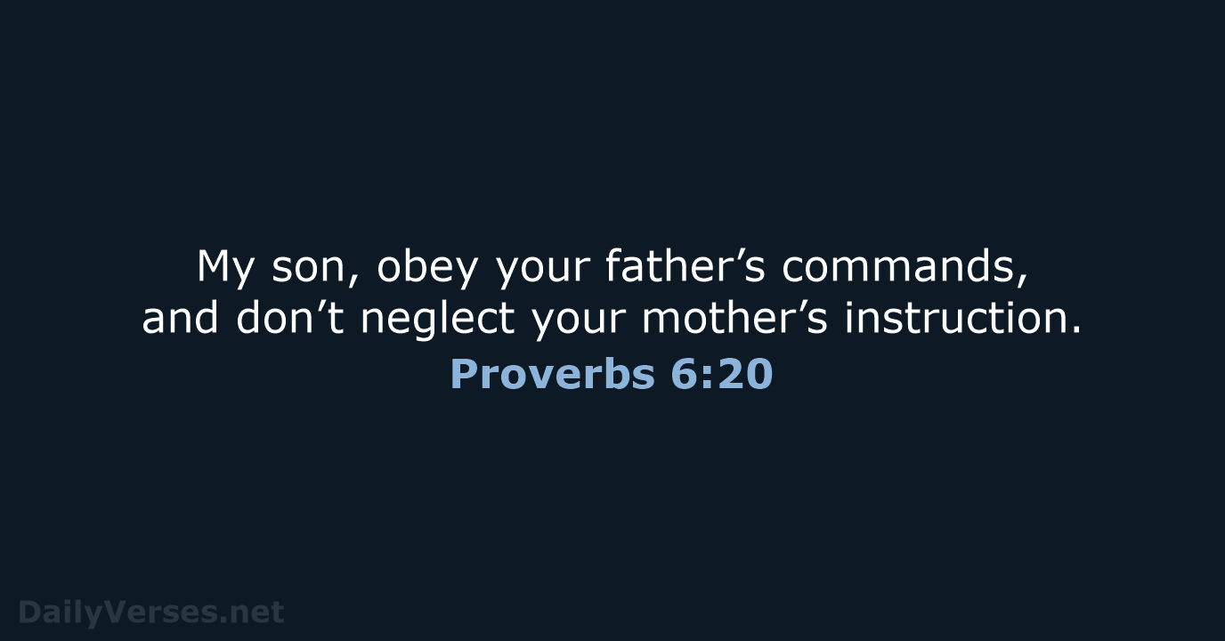 proverbs 6 nlt