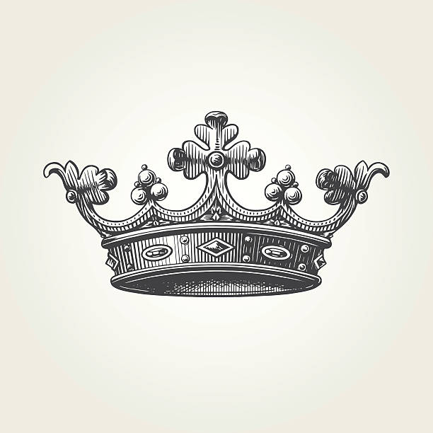 queen crown drawing