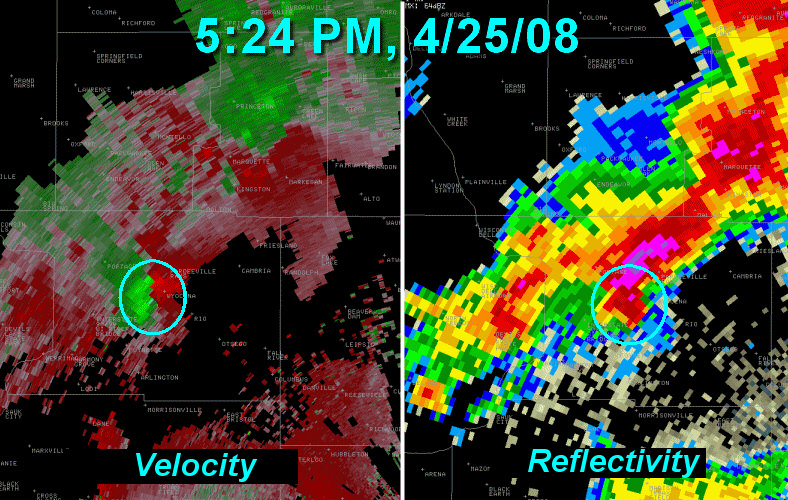 radar weather in motion