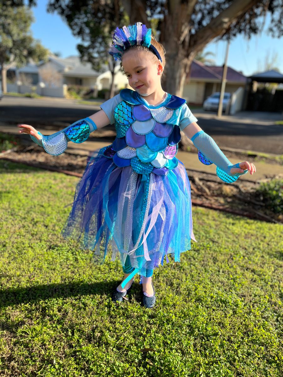 rainbow fish costume