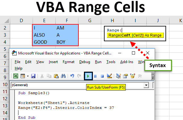 range range vba