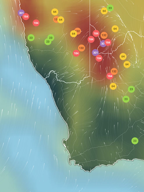 real time air quality index