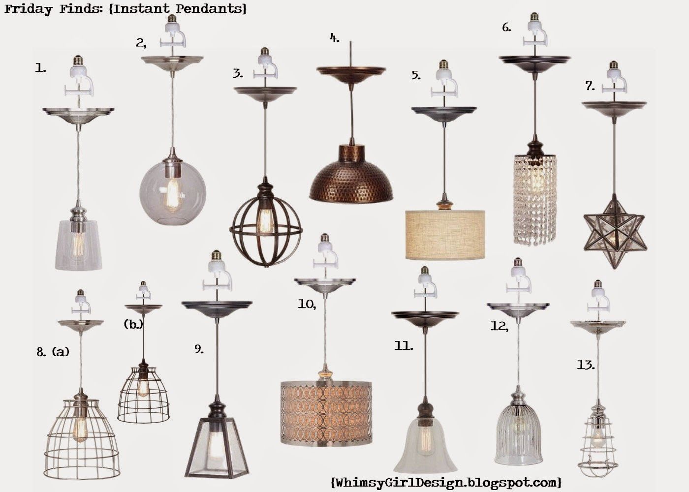 recessed lighting pendant conversion kit