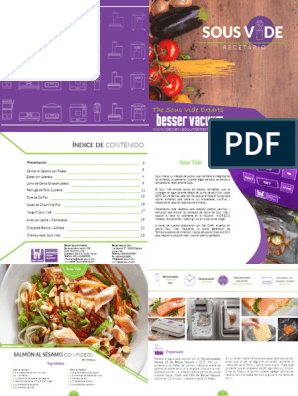 recetas sous vide pdf