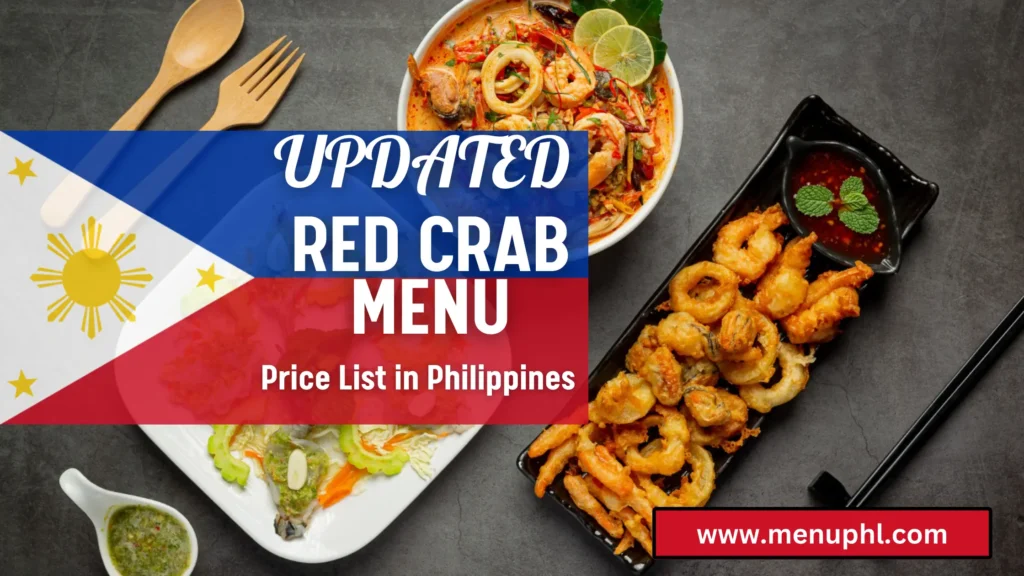 red crab philippines menu