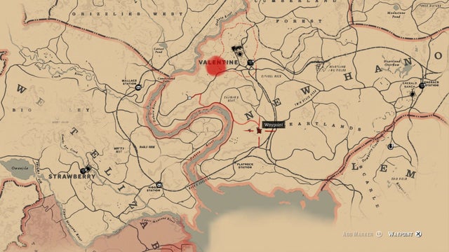 red dead redemption 2 goat location