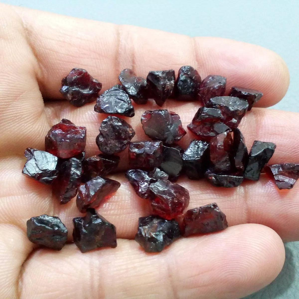 red garnet raw