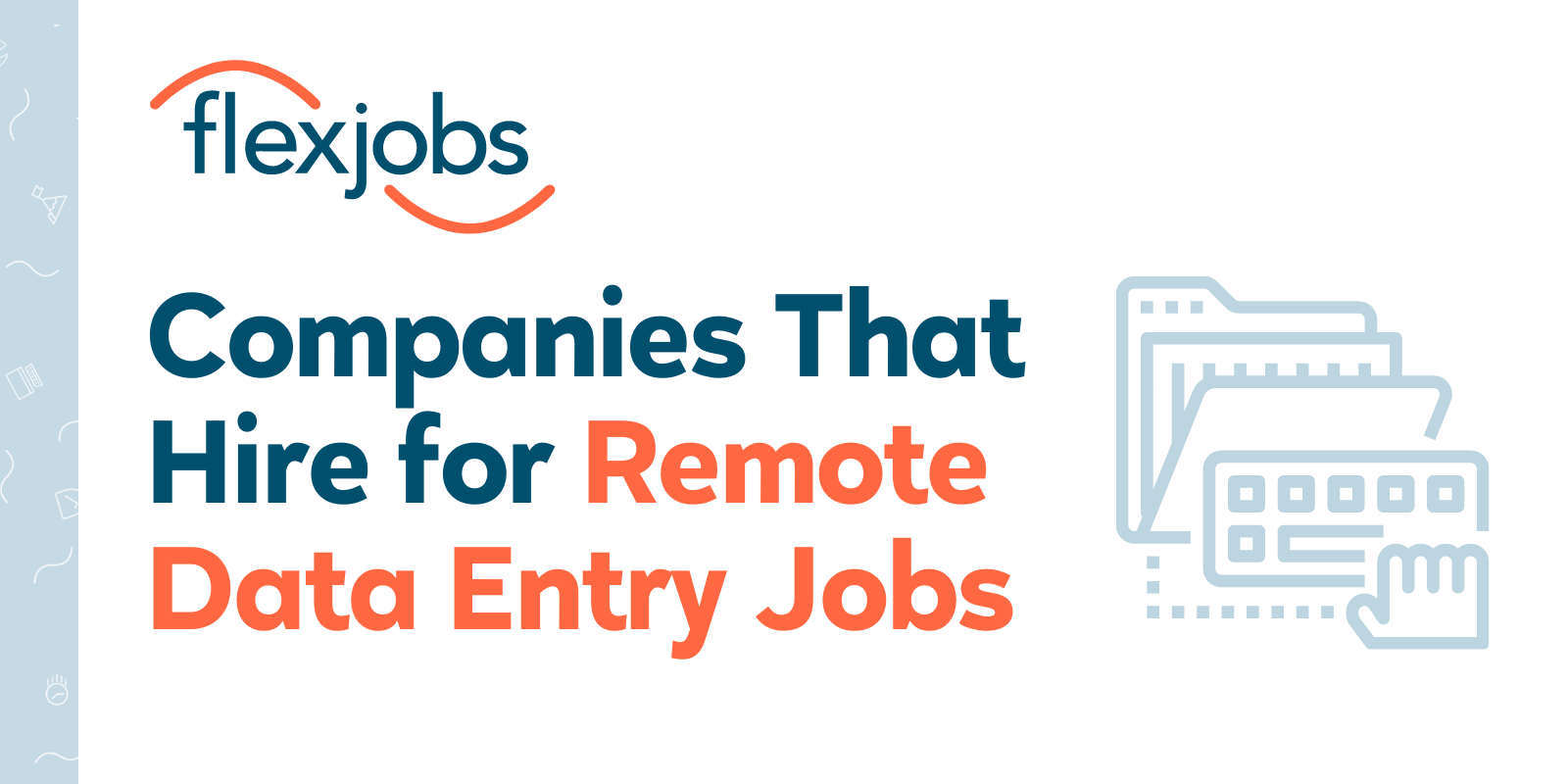 remote working data entry