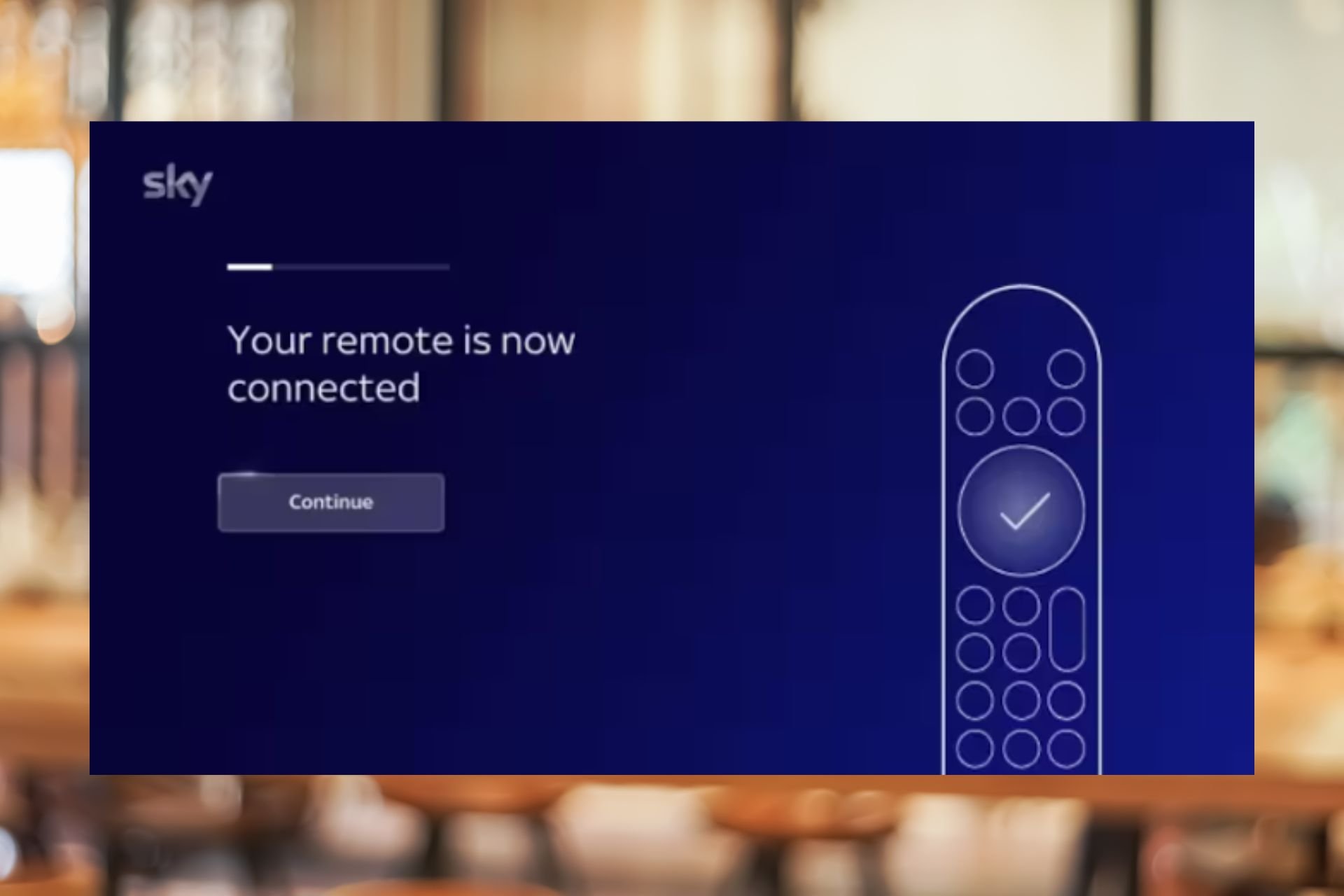 reset sky glass remote