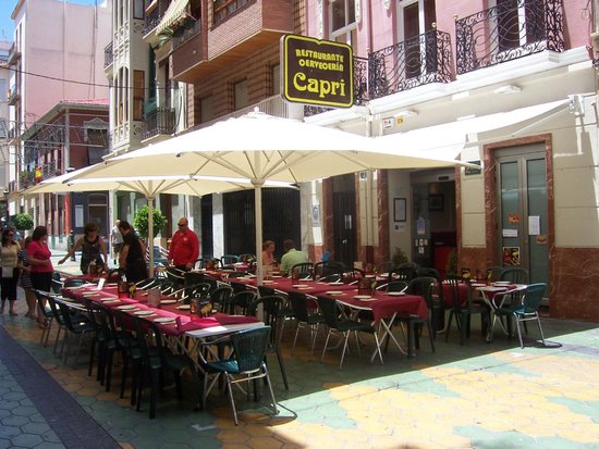 restaurante capri alicante