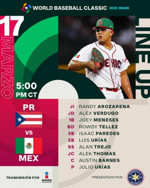 resultado méxico vs puerto rico hoy