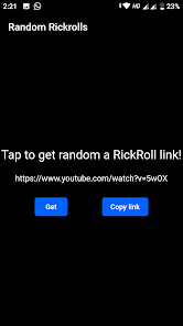 rickroll links hidden