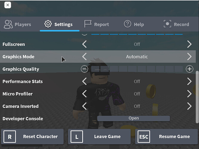 roblox console