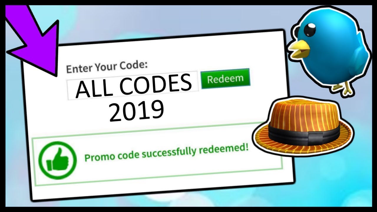 roblox promo codes 2019