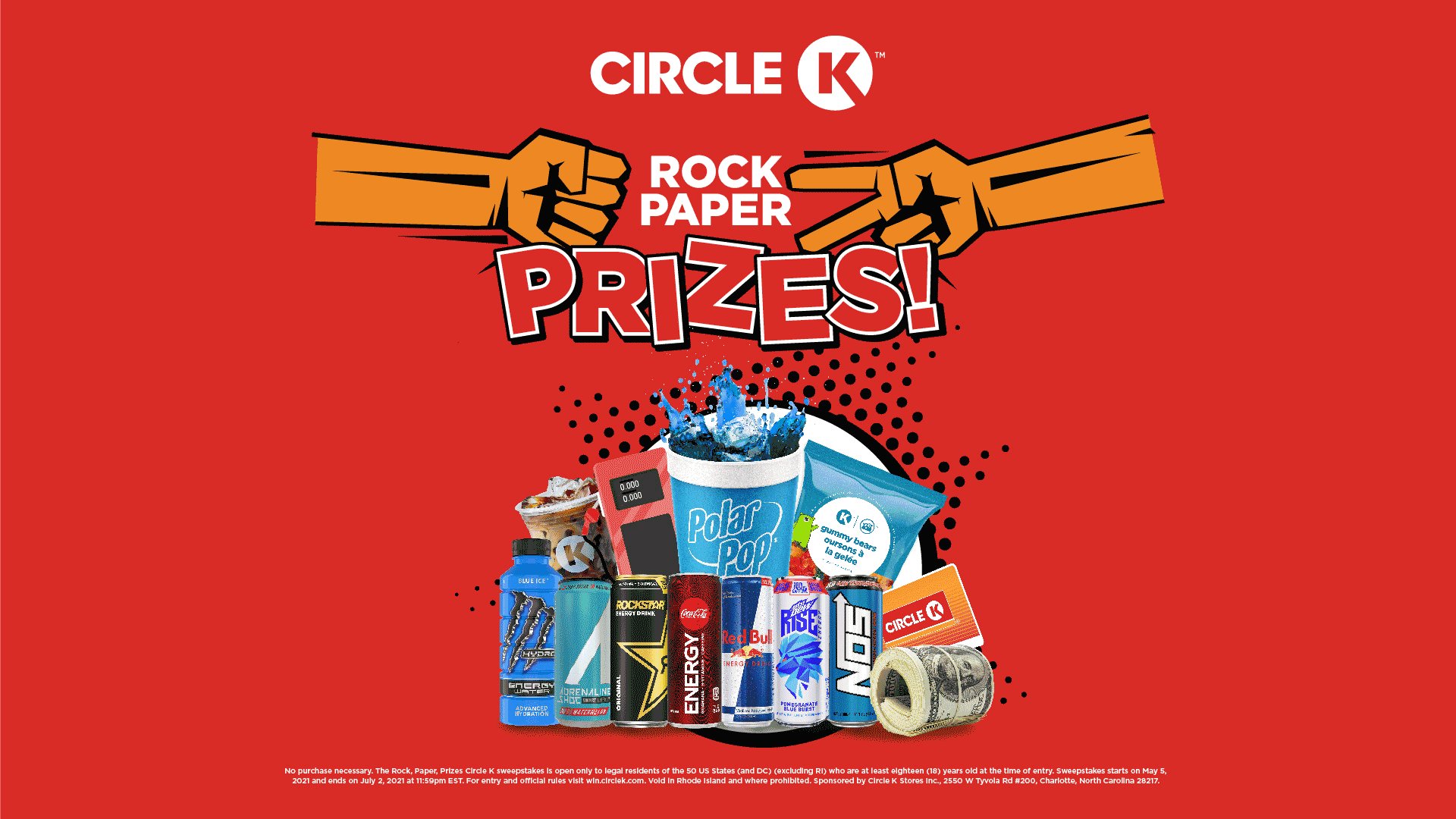 rock paper scissors circle k game