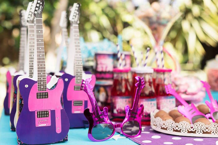 rockstar birthday party ideas