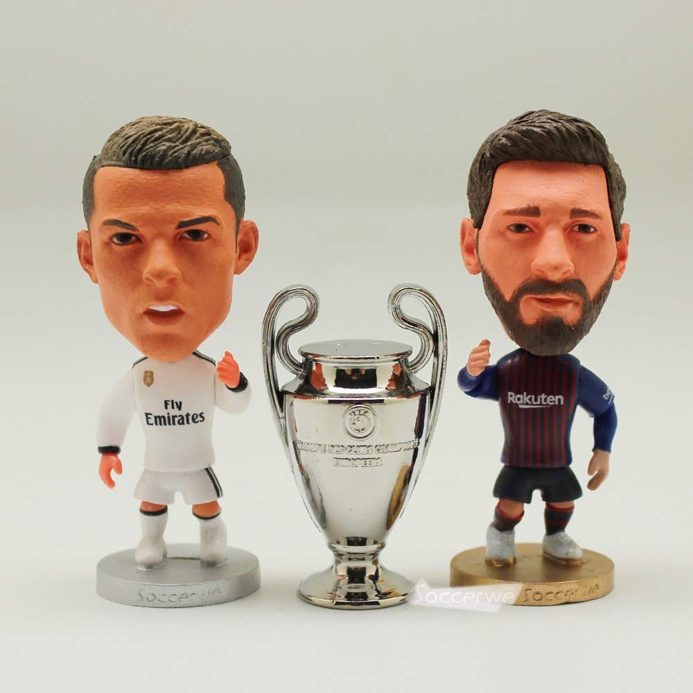 ronaldo and messi action figures