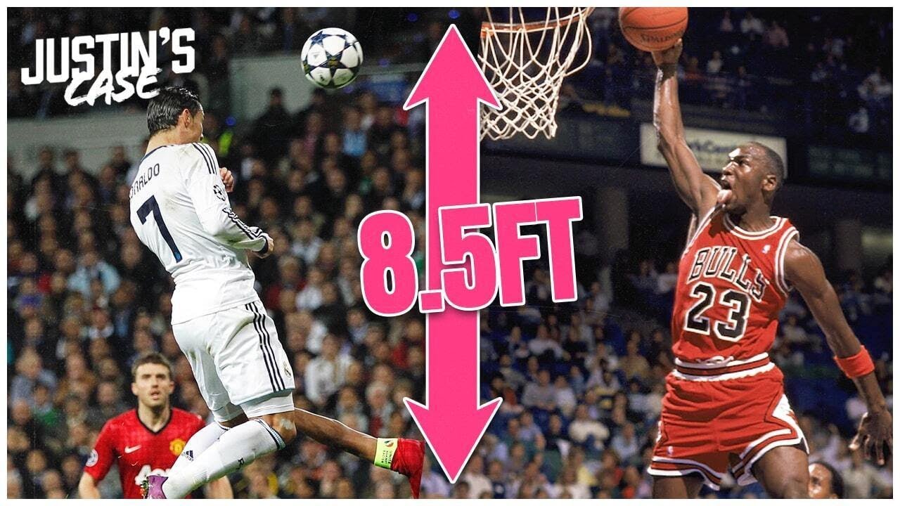 ronaldo jump height in feet