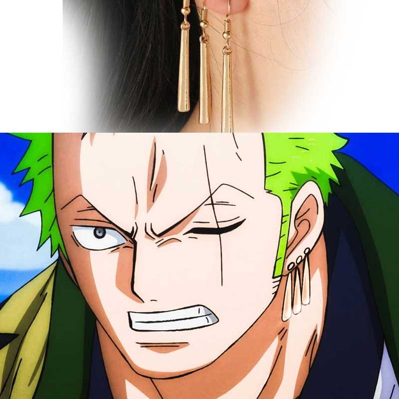 roronoa zoro earrings