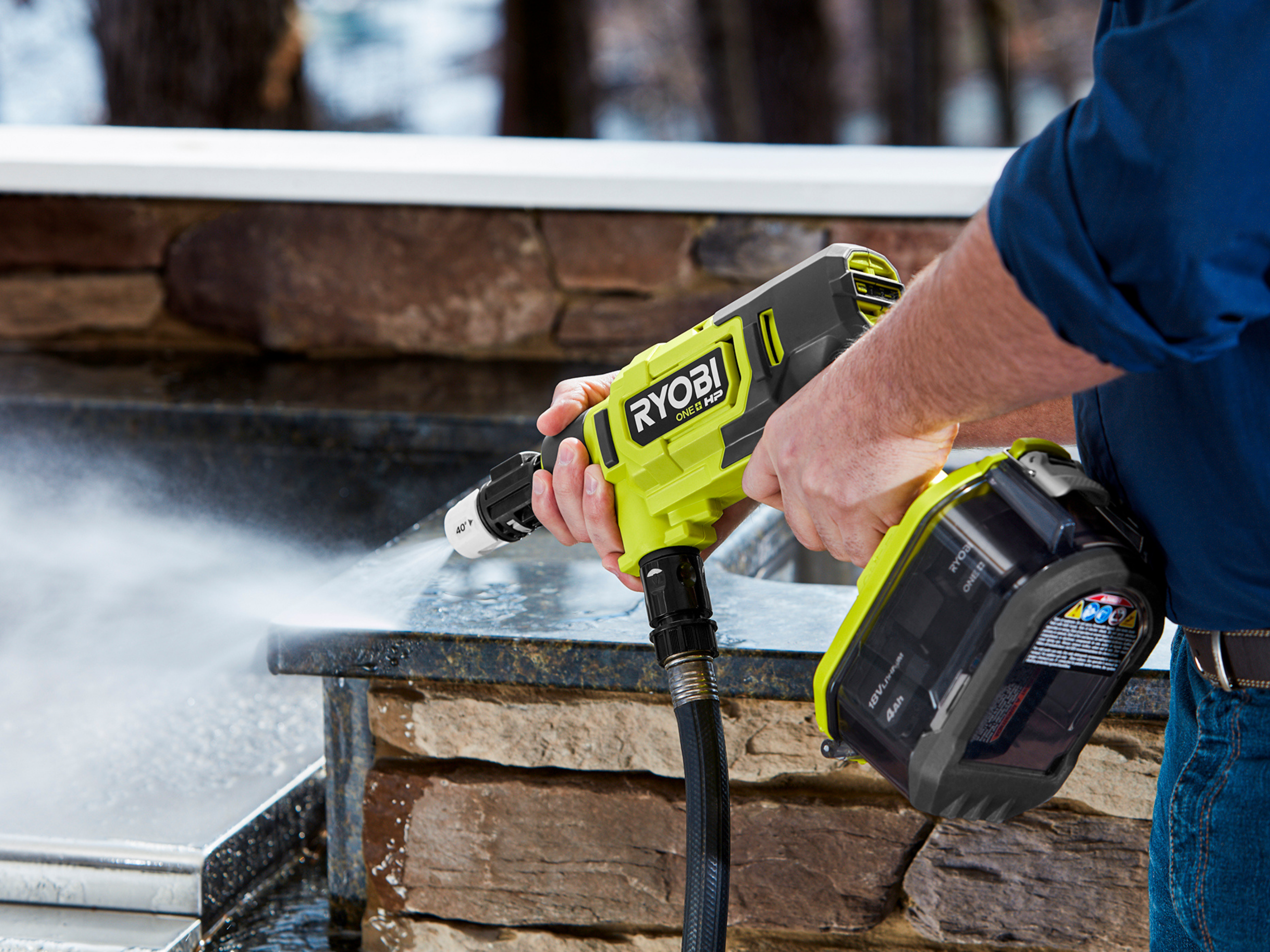 ryobi 18v power washer