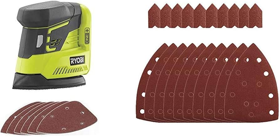 ryobi palm sander sheets