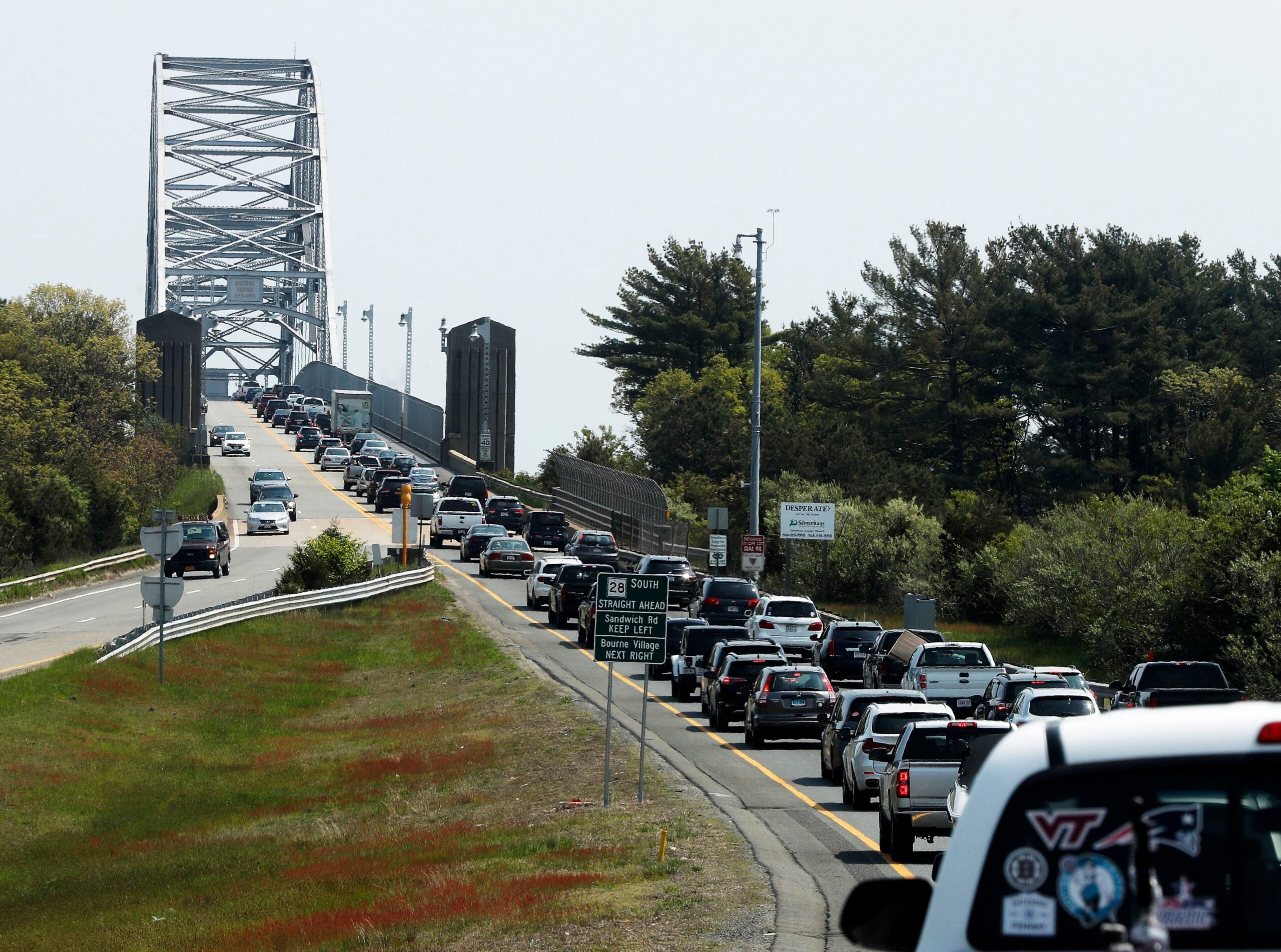 sagamore bridge traffic update