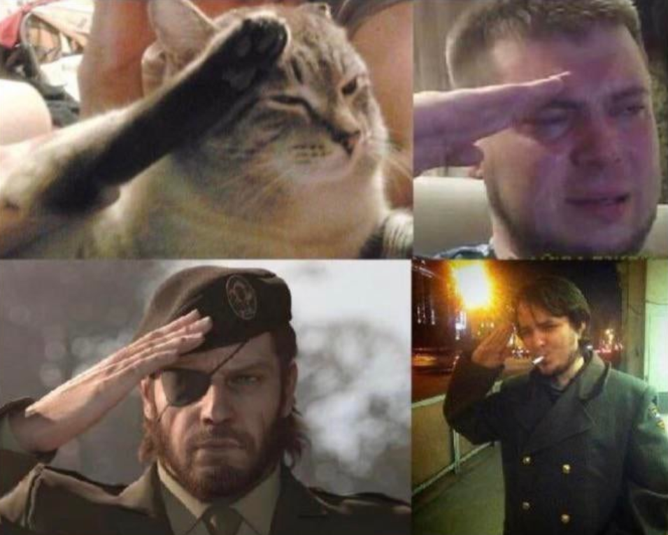 salute meme