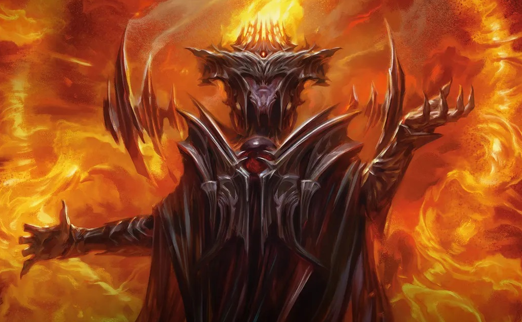 sauron the dark lord commander