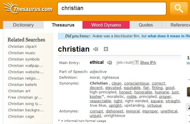 savior thesaurus